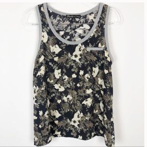 Elizabeth and James Floral Silk Blouse